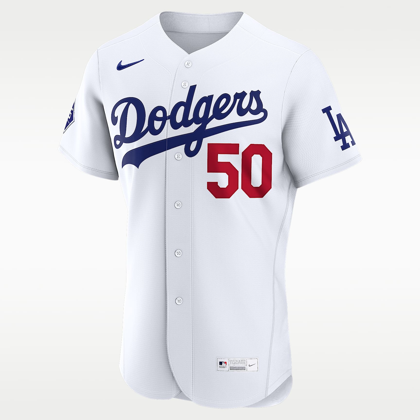 Mookie Betts Los Angeles Dodgers Men's Nike MLB Authentic Jersey